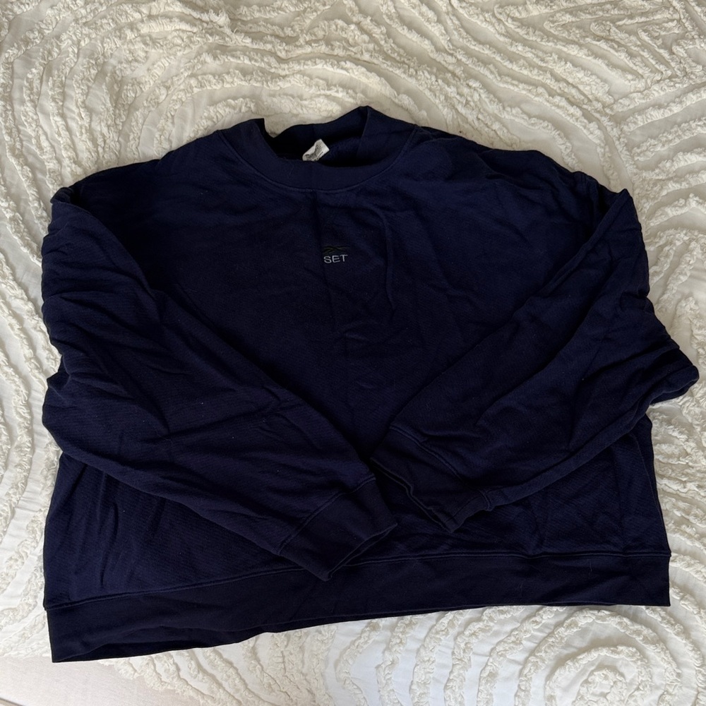 SET active x Reebok Lightweight Sweats Mockneck